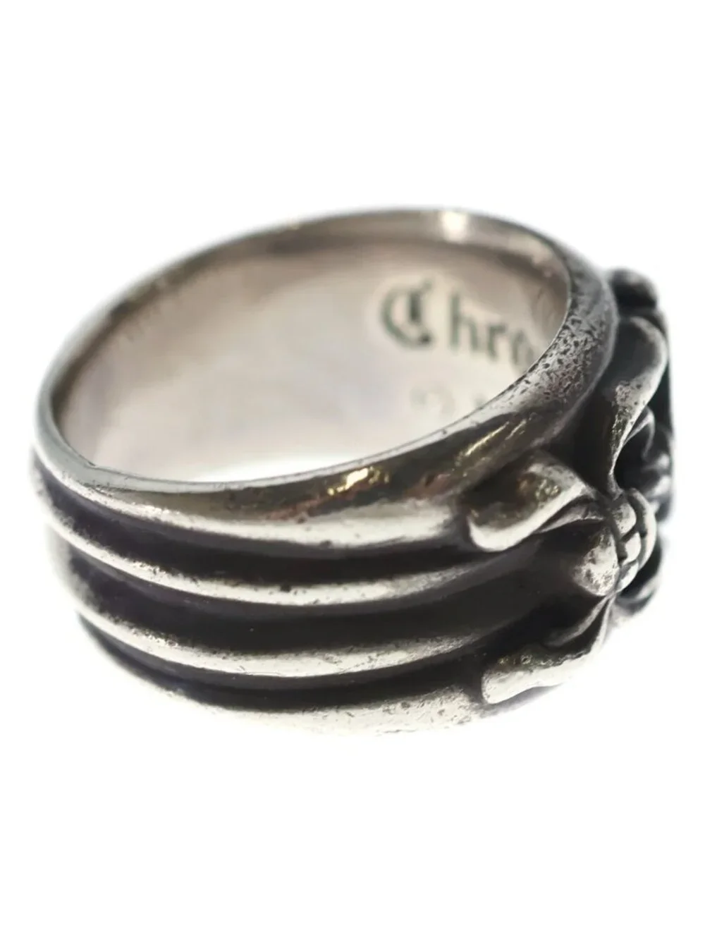Chrome Hearts Dagger Ring Silver